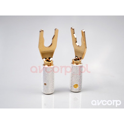 Wireworld GOLD SPADE Uni-Term with socket - wtyki