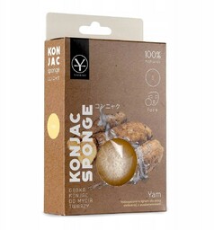 Yasumi Yam Konjac Sponge S Gąbka z ekstraktem