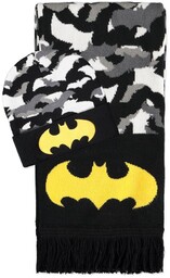 Czapka Zimowa + Szalik Batman - Zestaw Prezentowy