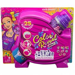 Barbie Color Reveal Imprezowe stylizacje różowe włosy