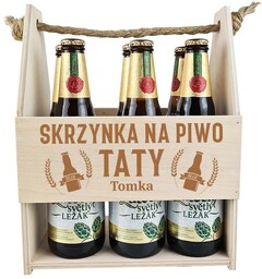 Nosidełko na Dzień Taty Skrzynka na piwo taty