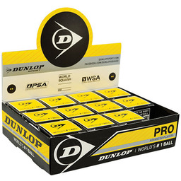 Piłki Do Squasha Dunlop Pro 12 szt