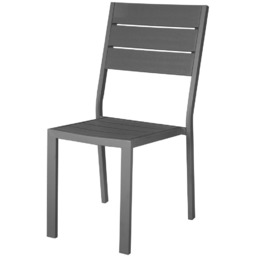 Bolero Krzesło kawiarniane do użytku zewnętrznego i wewnętrznego,