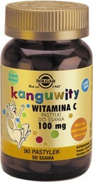 SOLGAR Kanguwity Witamina C 100 mg do ssania,