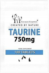 FOREST VITAMIN Taurine 750mg 100tabs