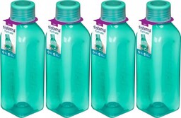 Sistema Butelka bidon kwadrat 725ml mix kolorów x4