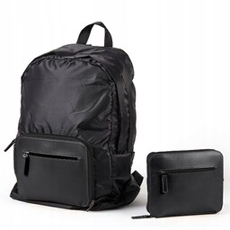 Lexon Packable Plecak składany- saszetka czarny/black LN2311NN