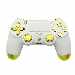 Pad Do Ps4 Dualshock Biały Złoty Bezprzewodowy