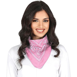 Różowy szalik kowbojski