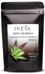 Konopna Kawa Naturalna 100% ARABIKA, India, 150g