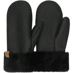 Ciepłe rękawiczki skórzane z jednym palcem owca