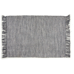 Giftdecor Dywan z frędzlami z naturalnej bawełny, 80