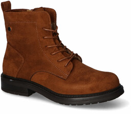 Botki Sergio Leone BT590 Ciemny Camel mikrofibra