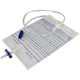 Worek do dobowej zbiórki moczu 2L, odpływ T