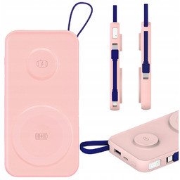 Power bank 3mk +kabel, Usb-c, Usb-a, Lightning,