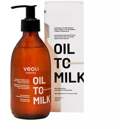 Veoli Botanica Oil to Milk nawilżająco-transformujący olejek myjący