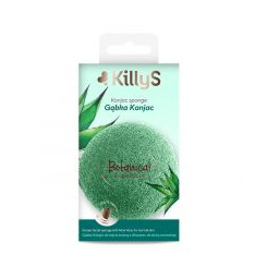 KillyS Botanical Inspirations gąbka konjac do mycia twarzy