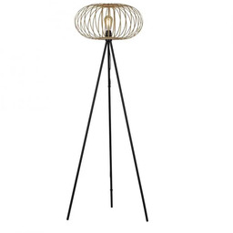 Lampa podłogowa drewniana RACOON 11415-79 - Paul Neuhaus