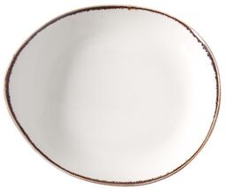 TALERZ PREZENTACYJNY VANILLA 270x240 mm KREMOWY