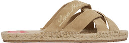 Klapki LOVE MOSCHINO JA28362G0MIG0104 Beżowy