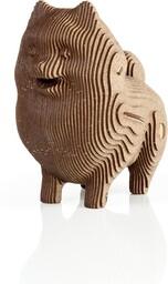 EWA Eco-Wood-Art SKARBONKA PIESEK 3D  Drewniany Zestaw