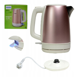 Czajnik elektryczny Philips HD9350/96 2200W 1,7L metalowy 2200W