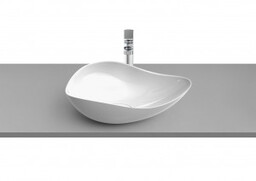 ROCA A327A13000 OHTAKE Umywalka nablatowa 55x38,5x18 cm biały