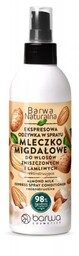 BARWA Naturalna Mleczko Migdałowe Ekspresowa Odżywka w sprayu