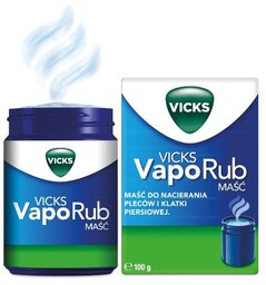 VICKS VapoRub Maść do nacierania pleców i klatki