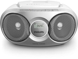 Boombox Philips AZ215S/12 radioodtwarzacz CD srebrny [H]