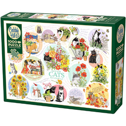 Puzzle, Kocie myśli, 1000 el.