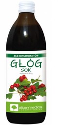 Sok z głogu, 500 ml /Alter Medica/