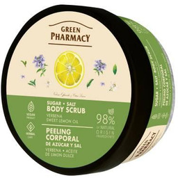 GREEN PHARMACY Peeling cukrowo-solny do ciała Werbena
