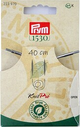 Prym Knit Pro Drut do Robótek Ręcznych, Srebrny,