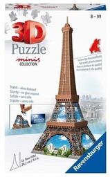 Ravensburger PUZZLE 3D 54 MINI BUDYNKI: WIEżA EIFFEL