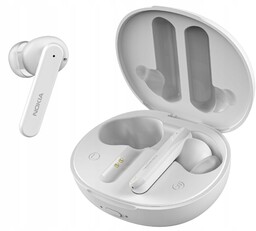 Białe Słuchawki bezprzewodowe dokanałowe Nokia TWS-731 White Bluetooth