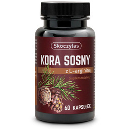 SKOCZYLAS Kora Sosny Z Argininą 60caps