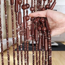 Osunnus Ręcznie wykonana zasłona z koralikami do drzwi,