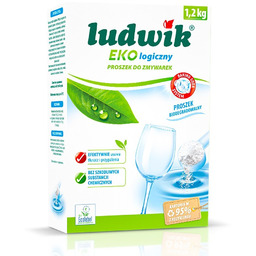 Ludwik ekologiczny proszek do zmywarek usuwa tłuszcz formuła