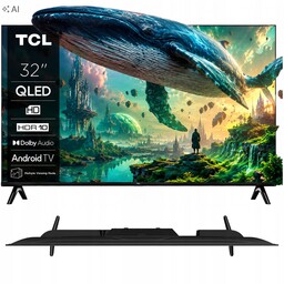 Telewizor 32" Qled smart Led Tcl Tv 32S4K