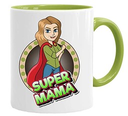 Kubek dla mamy/kubek/kubek - Super Mama - Piękna