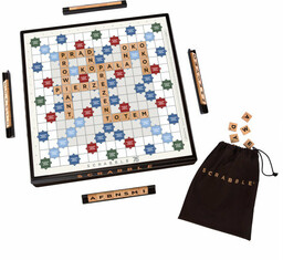 Scrabble, 75 Lecie HWV89, edycja specjalna, drewniana