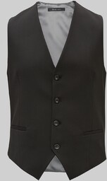 kamizelka elegancka galatro slim fit czarny