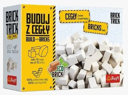 Brick Trick - Cegły zamkowe białe 70szt TREFL