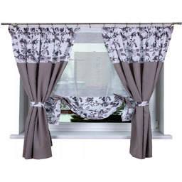 Zestaw firan Bawaria 420x160 Panel+ Zasłony