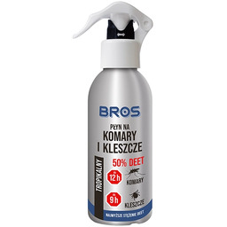 BROS Płyn na komary i kleszcze 50% DEET
