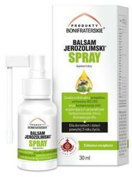 Produkty Bonifraterskie Balsam Jerozolimski Spray, 30ml