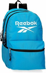 Reebok Boston, Niebieski, Mochila Escolar Doble Compartimento, podwójny