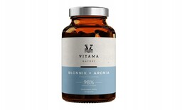 Vitama Nature, Błonnik + Aronia Suplement Diety 400mg,
