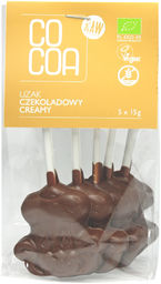 Creamy Chocolate lollipop 5x 15g- BIO